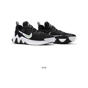 Nike Giannis Immortality Men Black/White Athletic Running Shoes